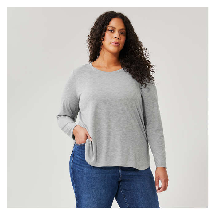 Women+ Relaxed-Fit Long Sleeve